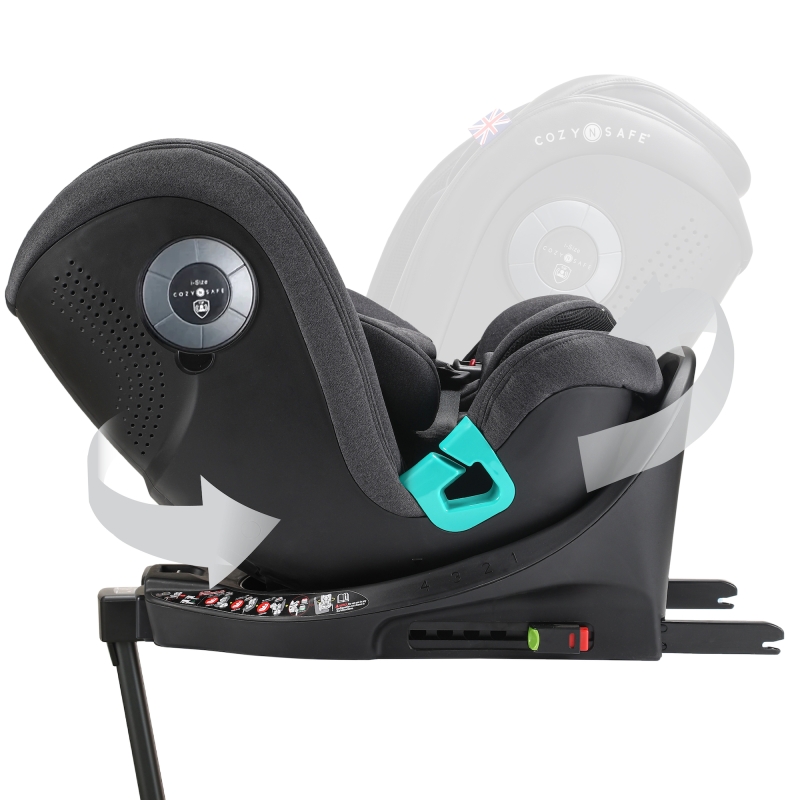 Cozy N Safe COMET i-Size 360° autosedačka 40-150, Graphite 2025