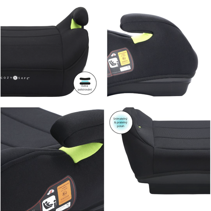 Cozy N Safe KEA i-Size podsedák 125-150, Onyx 2025