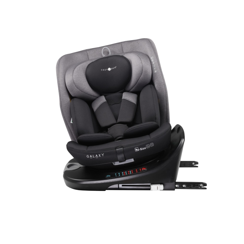Cozy N Safe GALAXY i-Size 360° autosedačka 40-150, Black/Grey 2025
