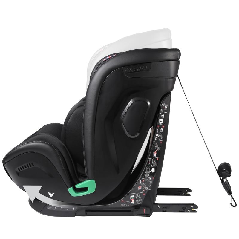 Cozy N Safe EXCALIBUR i-Size autosedačka 76-150, Onyx 2025