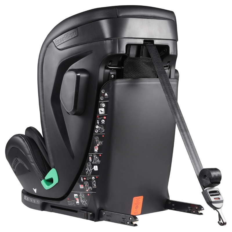 Cozy N Safe EXCALIBUR i-Size autosedačka 76-150, Black/Grey 2025