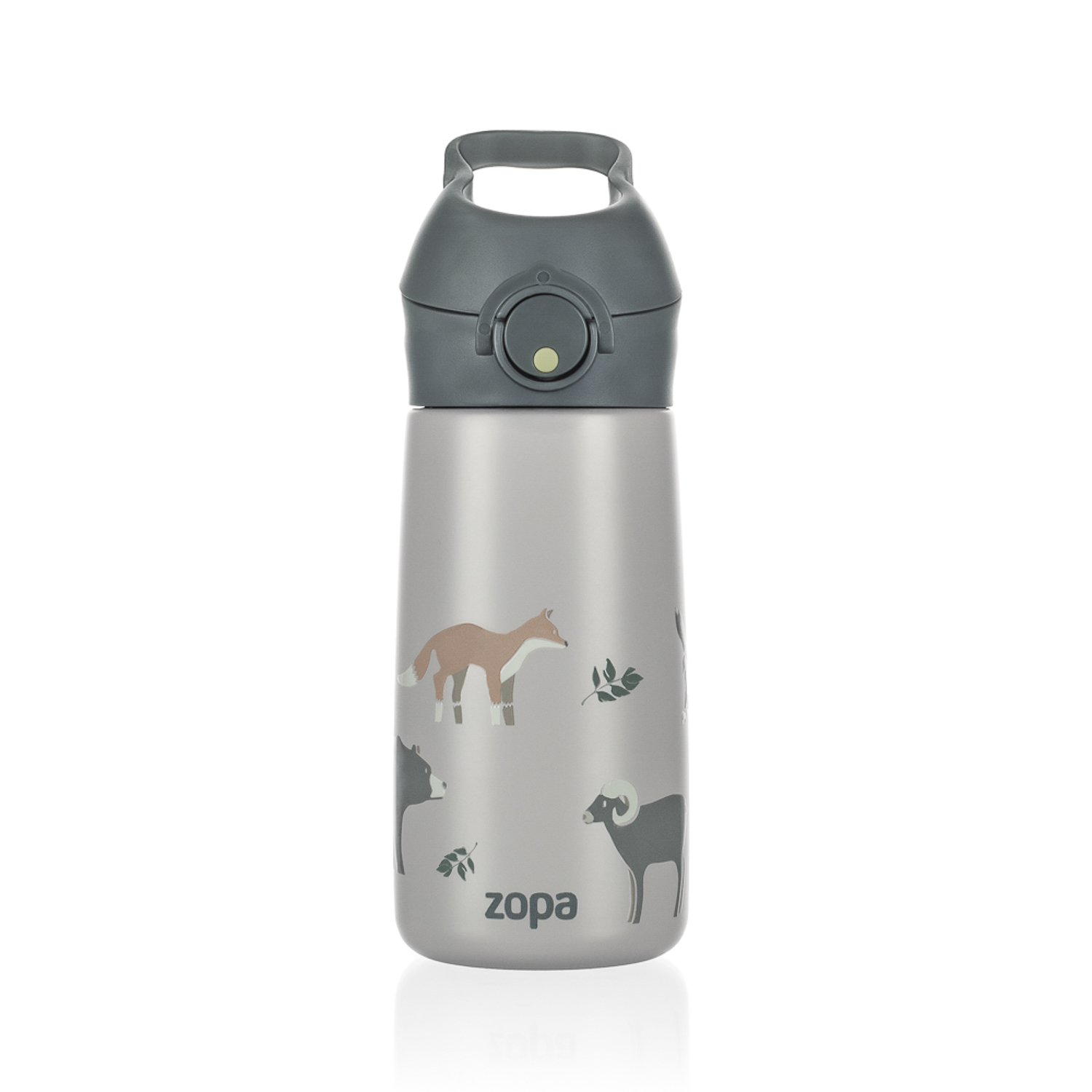 Termoska na pití s pítkem 400 ml, Mountains