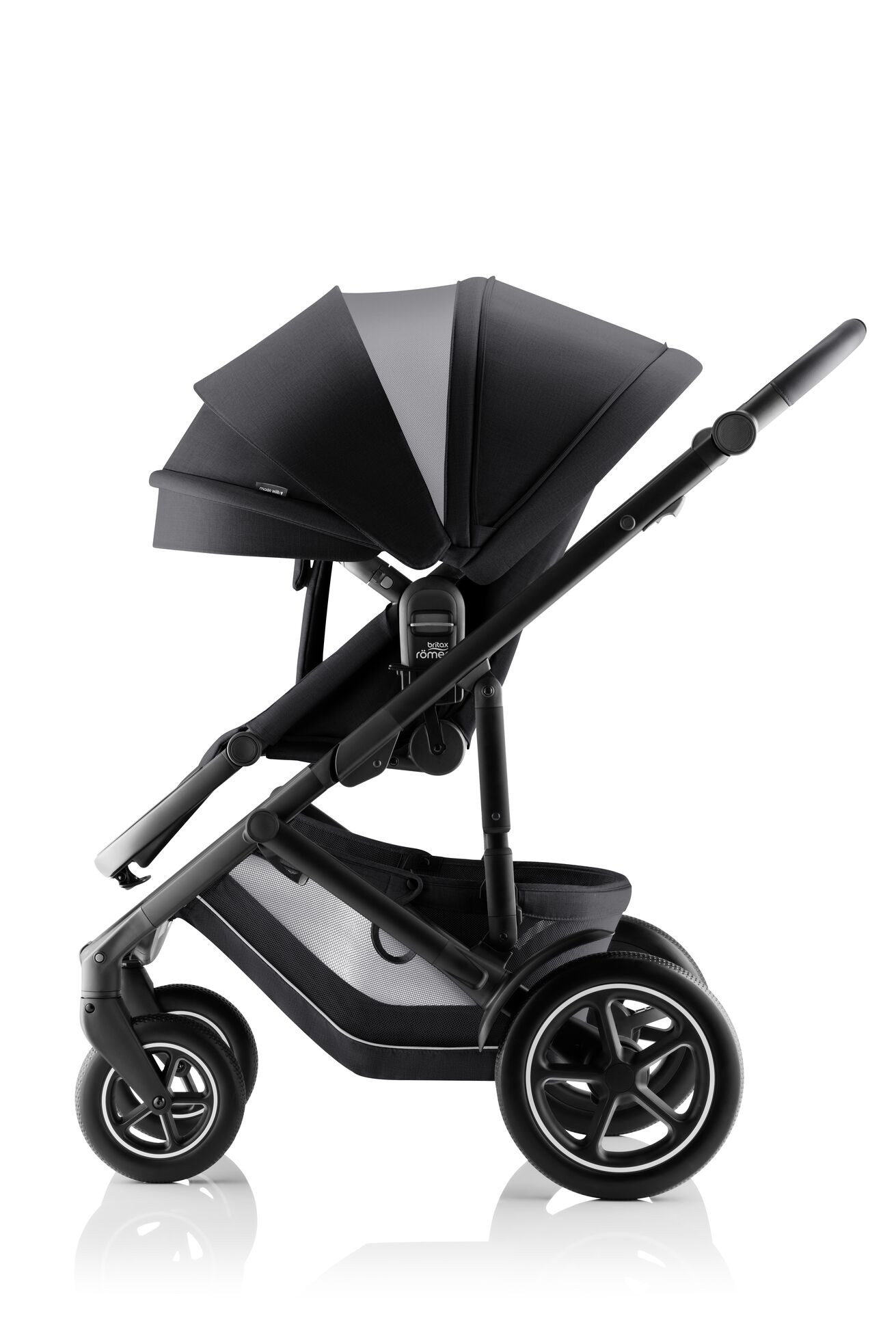Kočárek Smile 5Z Style, Carbon Black