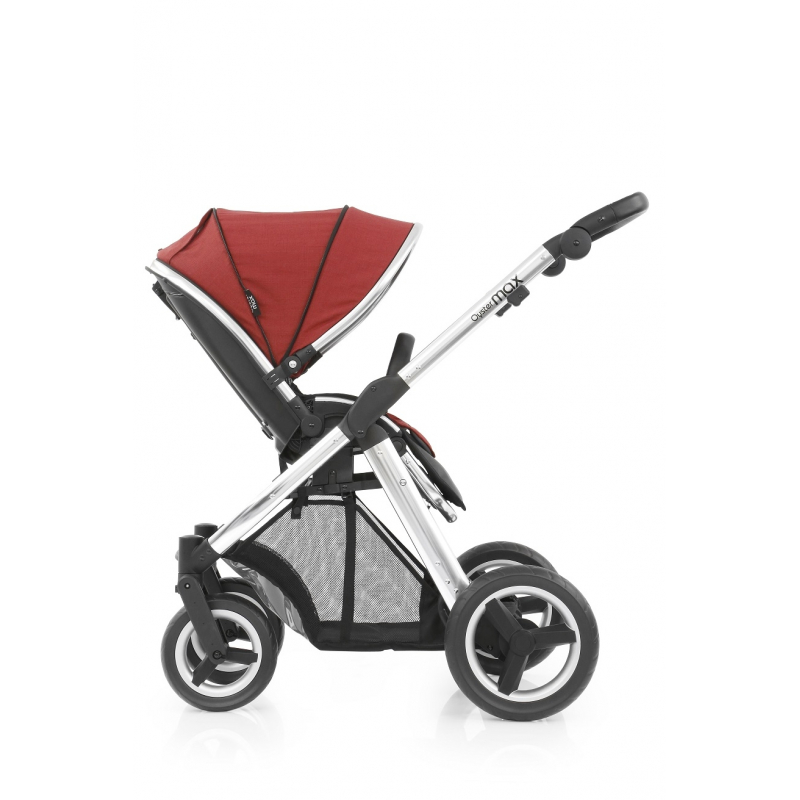 BabyStyle kočárek Oyster Max Mirror/Tango Red 2019