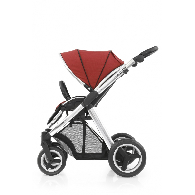 BabyStyle kočárek Oyster Max Mirror/Tango Red 2019