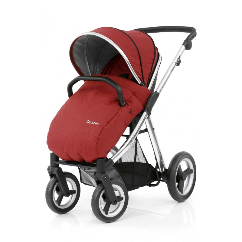 BabyStyle kočárek Oyster Max Mirror/Tango Red 2019