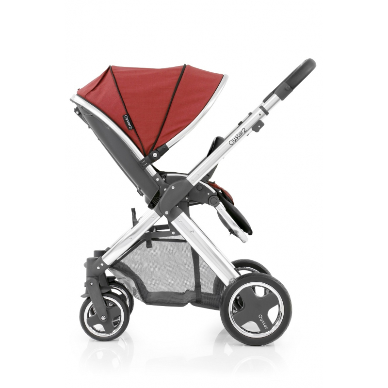 BabyStyle Oyster 2 kočárek Mirror/Tango Red 2019