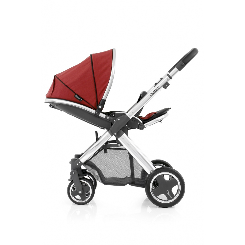 BabyStyle Oyster 2 kočárek Mirror/Tango Red 2019