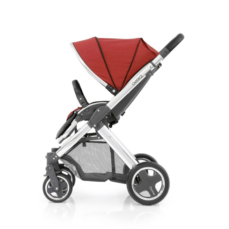 BabyStyle Oyster 2 kočárek Mirror/Tango Red 2019