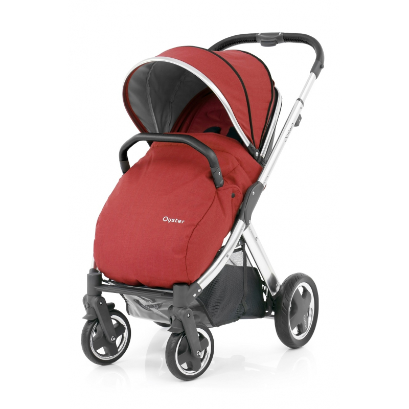BabyStyle Oyster 2 kočárek Mirror/Tango Red 2019