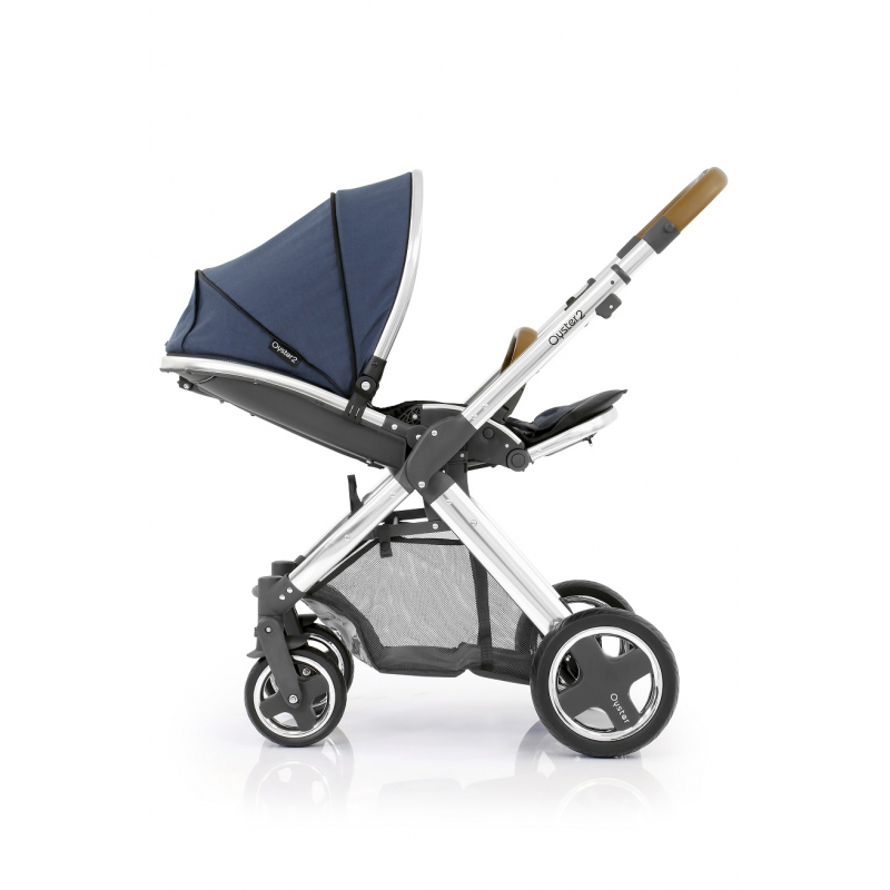 BabyStyle Oyster 2 kočárek Mirror Tan/Oxford Blue 2019