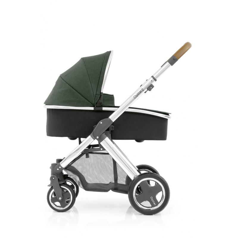 BabyStyle Oyster 2 kočárek Mirror Tan/Olive Green 2019