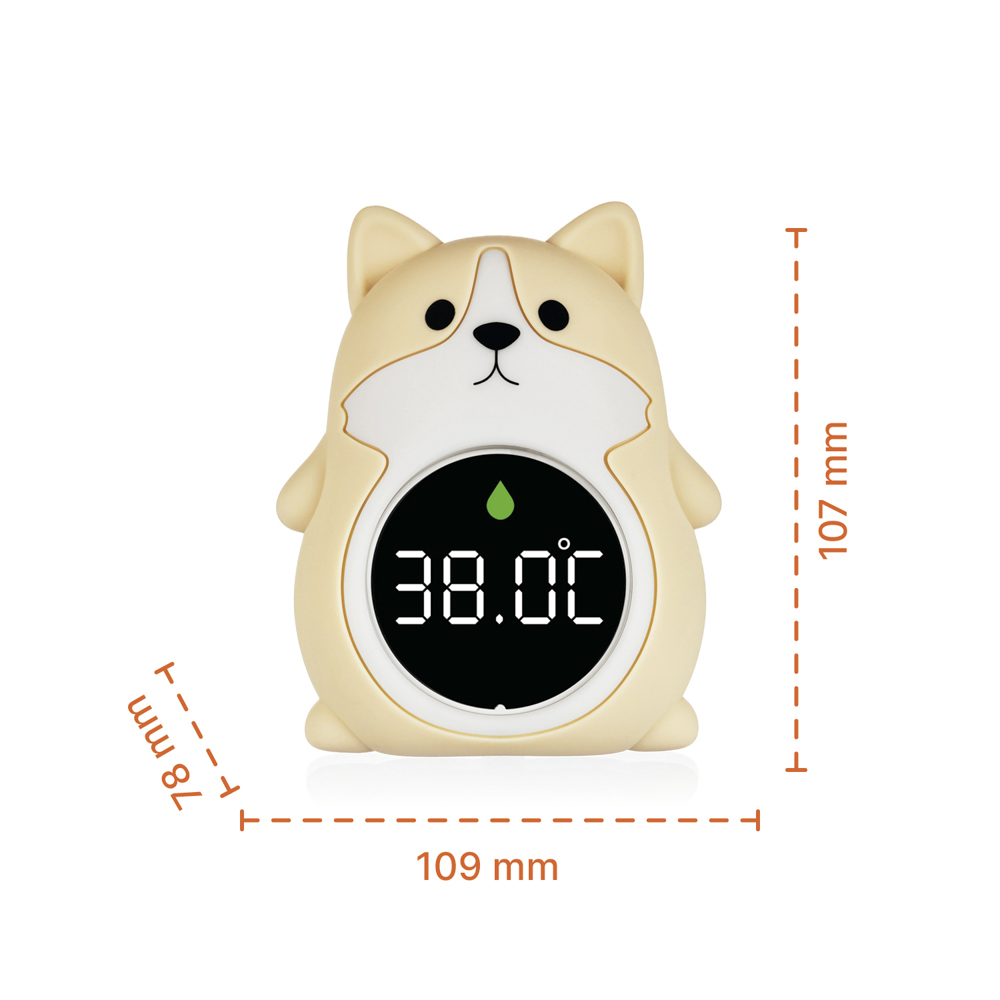 Silikonový digitální teploměr 3v1, Dog