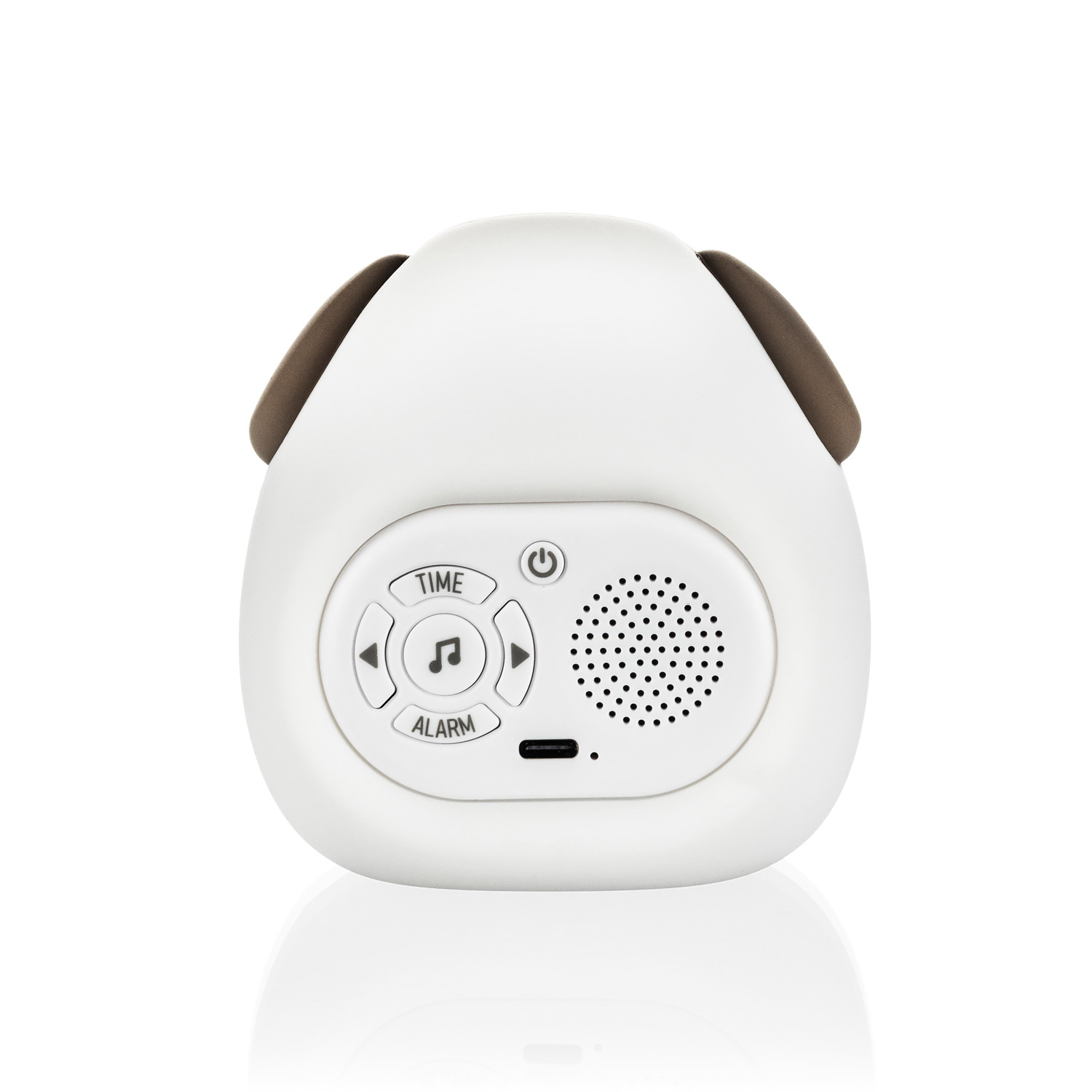 Silikonový dětský budík s nočním světlem a hudbou, Dog