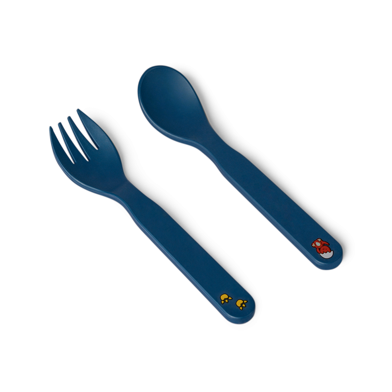 Citron Jídelní set z bio materiálu - Blue Dino