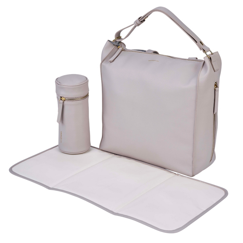 BabaBing Lucia přebalovací taška/ batoh, Grey Blush