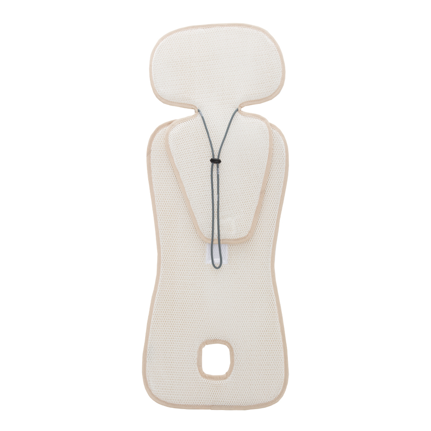 Prodyšná podložka do autosedačky Breeze sk. 2/3, Sand Shell