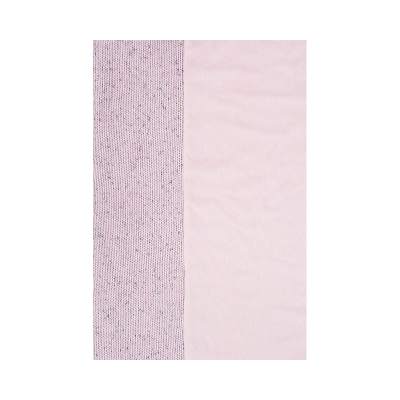 Jollein Potah na přebalovací podložku Confetti knit vintage pink