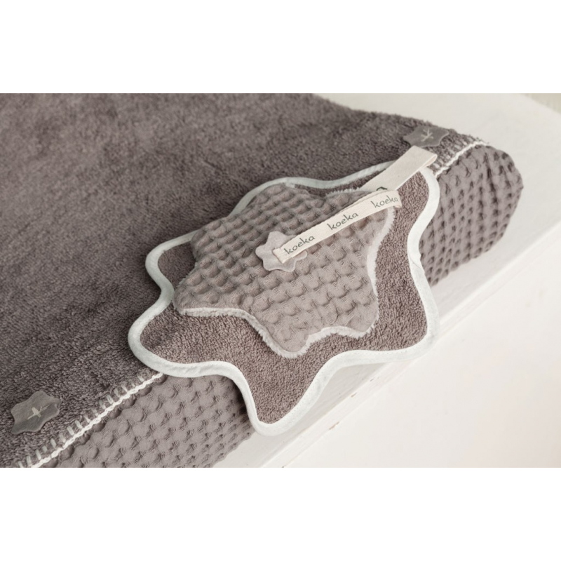 Koeka Mazlík waffle Oslo - tea rose/pebble