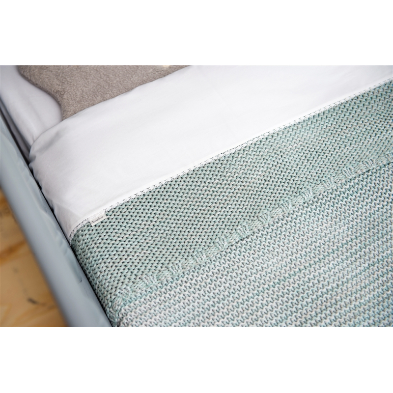 Koeka Deka Porto 75x100 - sapphire/mint/white