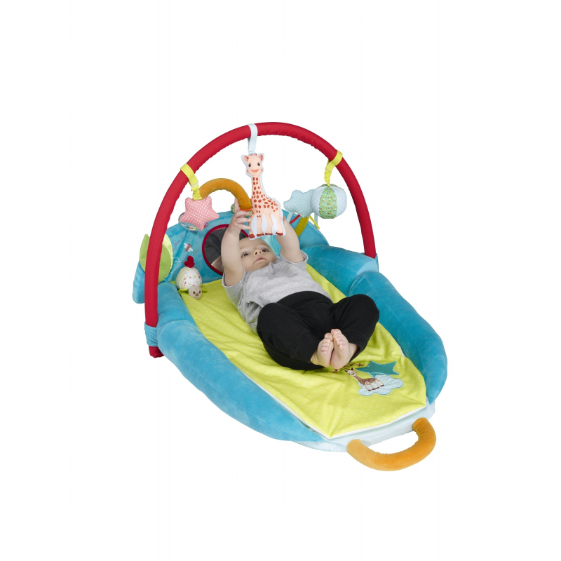 Vulli Multifunkční hrací měkká deka žirafa Sophie