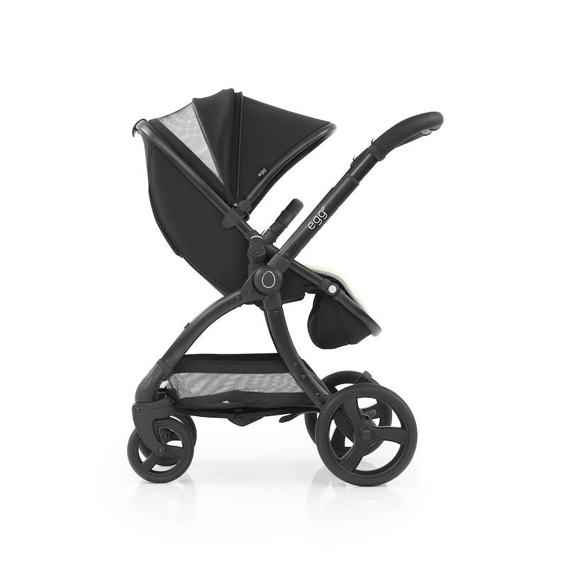 BabyStyle Egg2 kočárek, JUST BLACK / Black mat 2021 - Speciální Edice