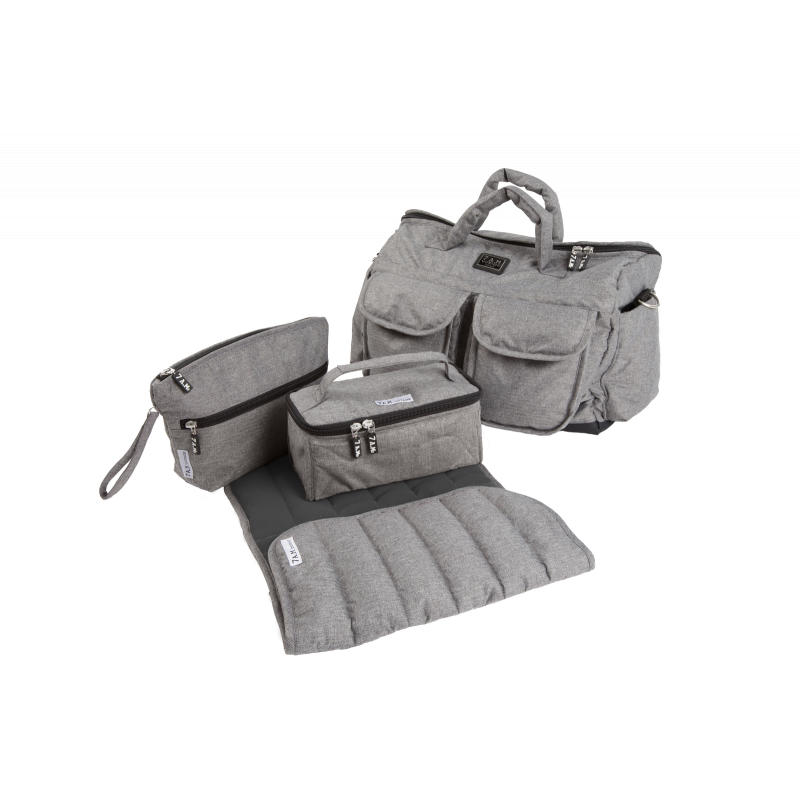 7AM Enfant Voyage taška, Heather Grey