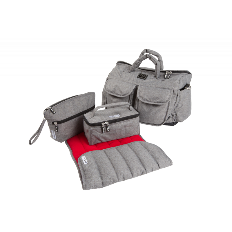 7AM Enfant Voyage taška, Heather Grey
