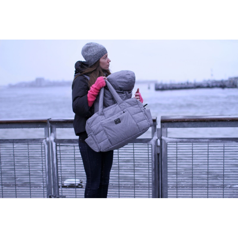 7AM Enfant SoHo taška, Heather Grey
