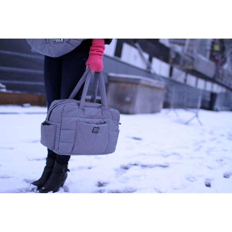 7AM Enfant SoHo taška, Heather Grey