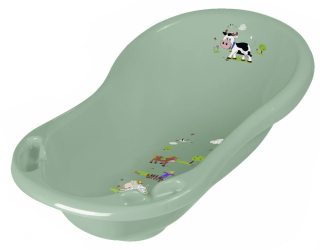 Dětská vanička 84cm "Funny Farm", Zelená