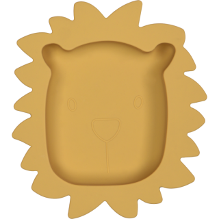 TRYCO Silikonový talířek Lion, Honey Gold