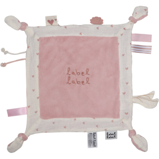 Label Label Mazlík - Hearts Pink