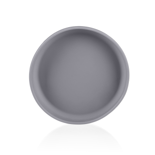 Silikonový talířek, Dove Grey