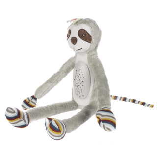 Plyšový usínáček s projektorem a melodiemi, Raccoon