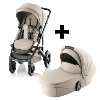 Set kočárek Smile 5Z + hluboká korba Style, Teak