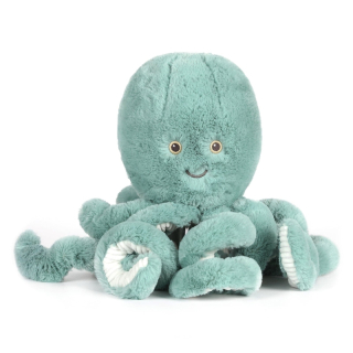 OB Designs Plyšová chobotnice Cove 38cm, Blue