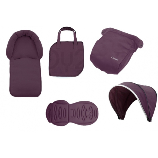 BabyStyle Oyster 2/ Max textilní set 2016,  Damson